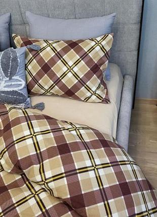 Крафт пастель/бежевый песок, turkish flannel (полут. на рез.)