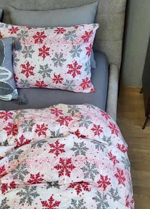 Сніжинка сіра/сіра гавань, turkish flannel (євро)