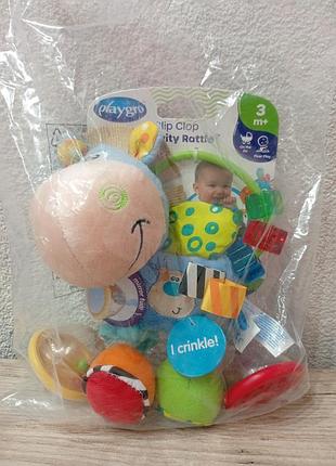 Игрушка - погремушка-подвеска playgro clip clop activity horse