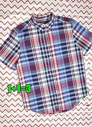 😉1+1=3** брендова сорочка оксфорд в клітинку ralph lauren на хлопчика 14 - 16 років