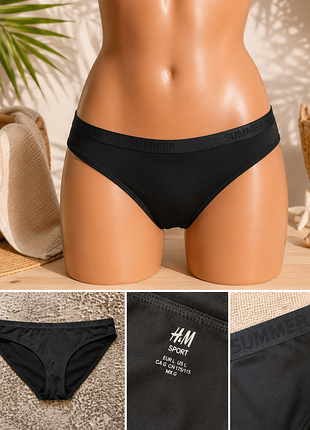 Плавки h&amp;m sport черные 🖤