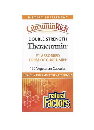 Theracurmin, куркумін 60 мг, 120 капсул