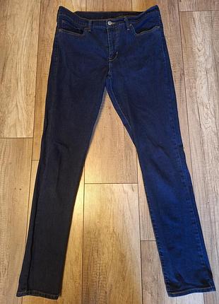 Женские джинсы levi's high rise skinny leg, размер 33/32