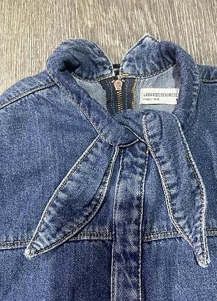Комбінезон джинсовий zara 2