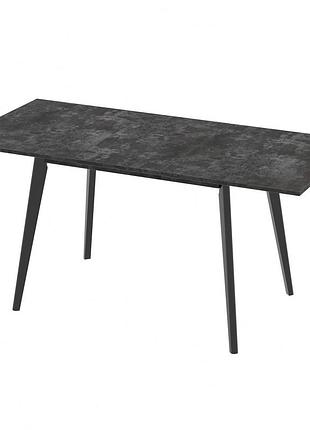 Обеденный раздвижной стол неман турин прямоугольный оксид модерн p255 (nem-121017)