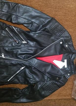 Косуха куртка h&m кожанка р36 на s