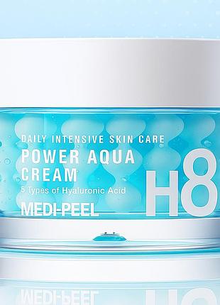 Крем для лица в шариках для увлажнения кожи 50 мл, medi peel power aqua cream / увлажняющий крем для лица