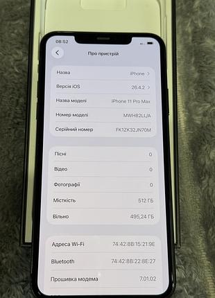 Iphone 11 pro max 512 gb 6
