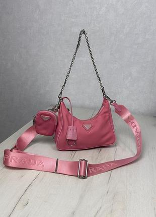 Сумка нейлонова prada re-edition 2005