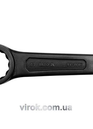 Ключ накидний ударний yato : м= 46 мм, l= 240 мм, crv [5/10]