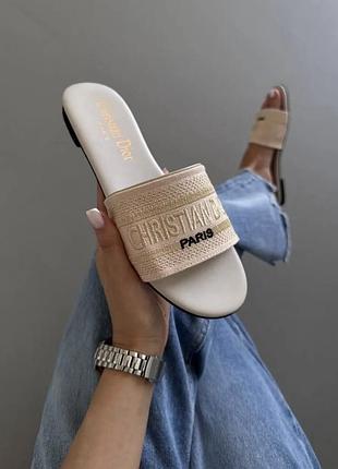 Шлепки cristian dior ❤️