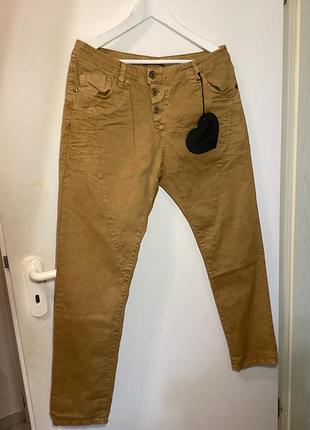 Стильні casual брюки / chinos унісекс”стильні брюки / chinos pleasenow italy 🤎  нові стильні брюки у трендовому бежево-карамельному кольорі