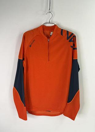 Polaris men's tech quarter-zip ciclyng long sleeve s size