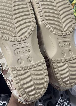 Тапки crocs x bape 6