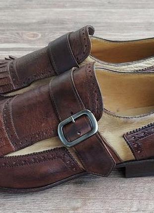 Туфли броги lancio shoes. размер 42. италия.