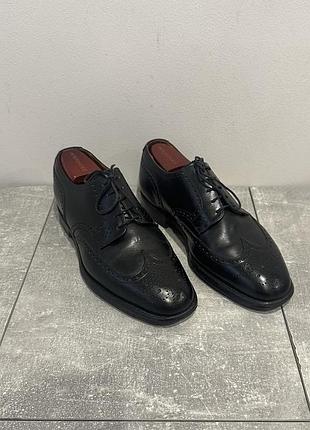 Crockett & jones salisbury шкіряні туфлі броги england 41р