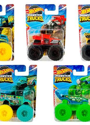 Машинка-позашляховик hfb96 monster trucks hot wheels