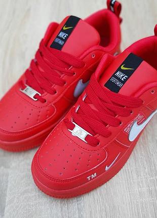 Nike air force 1 lv8 красные