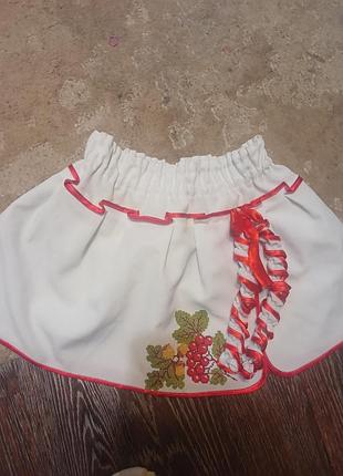 Продам юбку з вишивкою