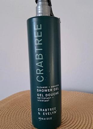 Гель для душа crabtree &amp; evelyn cleanse + awaken (443 мл) - оригинал