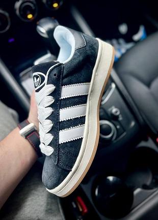 Кроссовки женские adidas campus black &amp; white