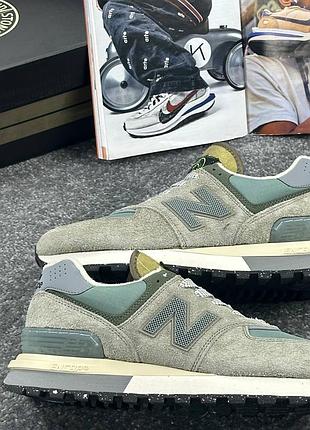 👕 new balance 574 x stone island legacy steel blue