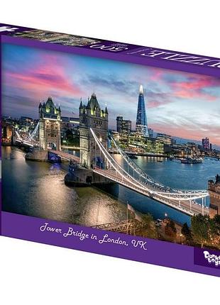 Пазлы danko toys "tower bridge in london, uk", 500 элементов, 47,5x34 см.