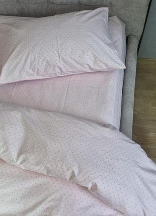 Розовый уют, cotton (двусп. на рез.)