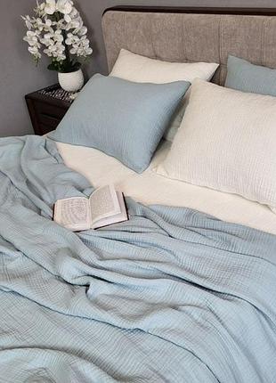 Blue lagoon, muslin (євро на рез.)