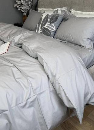 Percale premium, gray p147 (двоспальний)