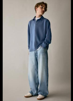 Модячи джинсы свободного кроя h&amp;m baggy
