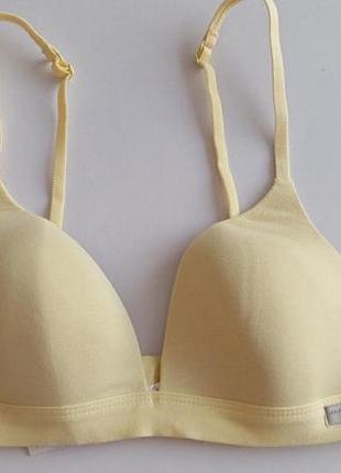Бавовняний бюстгалтер без кісточок бренду intimissimi розмір 80b/90b