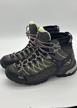 Трекінгові чоботи salewa ws alp trainer mid gtx розмір 39 25 см устілка