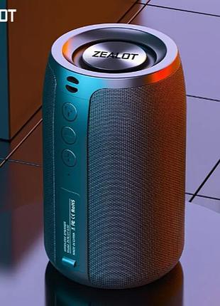 Колонка портативная "zealot". маленький bluetooth проигрыватель