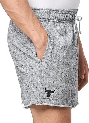 Оригинальный under armour project rock terry shorts шорты