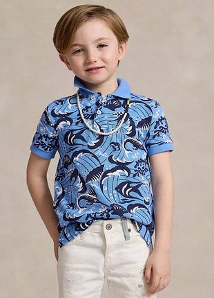 Дитяча футболка-поло polo ralph lauren