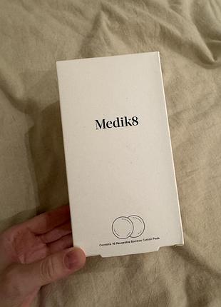 Medik8 багаторазові спонжі для змивання макіяжу/умивання reusable bamboo cotton (16 pads)