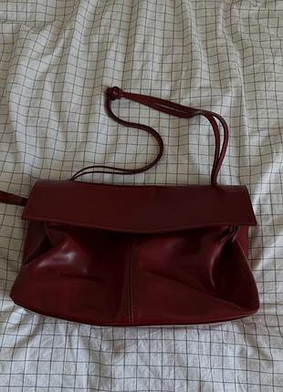 Сумка rebecca grande 35 tomato-colored bag kachorovska