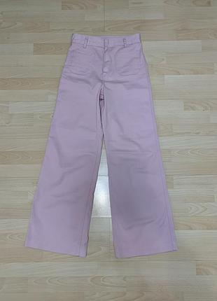 Джинси рожеві zara р.38