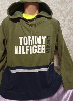 Фирменный мужской худи, известного американского бренда tommy holger