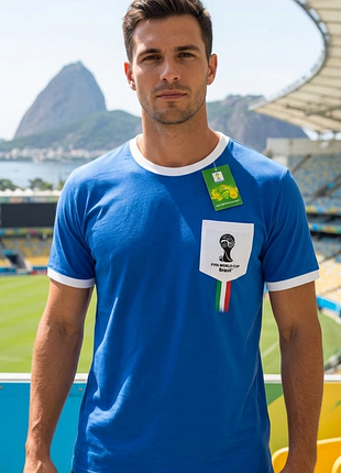 Офіційна футболка fifa world cup 2014 brazil — italia #10 (нова)