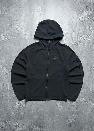 Vintage винтажное зип худи nike tech fleece найк теч флис big swoosh logo биг свуш лого size m размер м