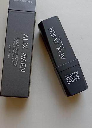 Глянцева помада для губ alix avien, 315 glossy plum, 4 г