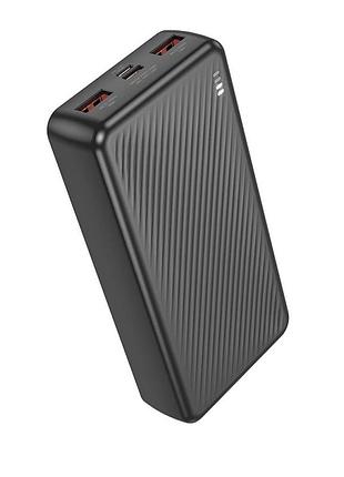 Универсальная мобильная батарея borofone bj56a graceful 20000 mah black (35177_3345246)