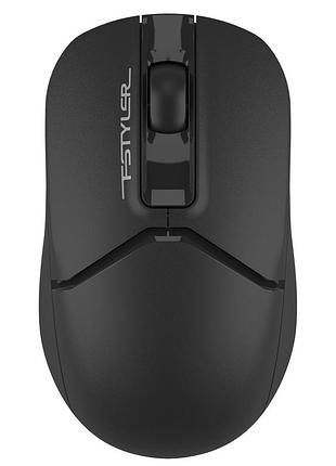 Мышь компьютерная a4tech fg12s wireless, бесшумная, 2.4ghz, 1200 dpi, черный цвет