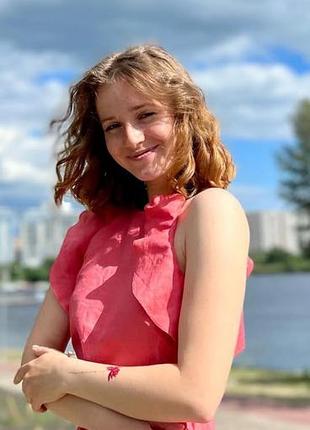 Лляна сукня від mango