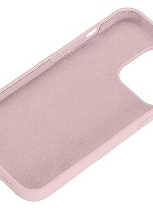 Чехол-бампер 2e basic liquid silicone для iphone 14 pro, розовый (модель 2e-iph-14pr-ocls-rp) 2