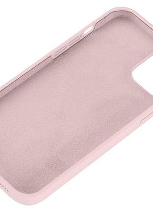 Чохол-бампер 2e basic liquid silicone для iphone 14 max, рожевий (модель 2e-iph-14m-ocls-rp) 2