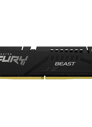 Модуль памяти kingston fury beast ddr5 32gb 6000mhz black (kf560c36bbe2-32)