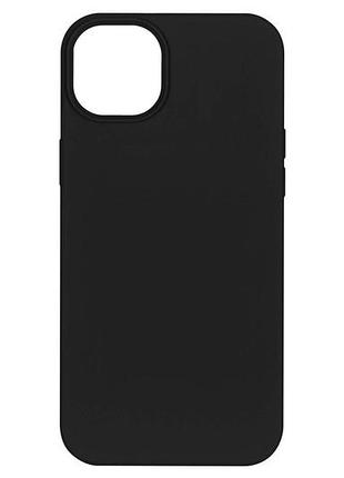 Чехол-бампер 2e basic liquid silicone для iphone 14 max (черный, 2e-iph-14m-ocls-bk)
